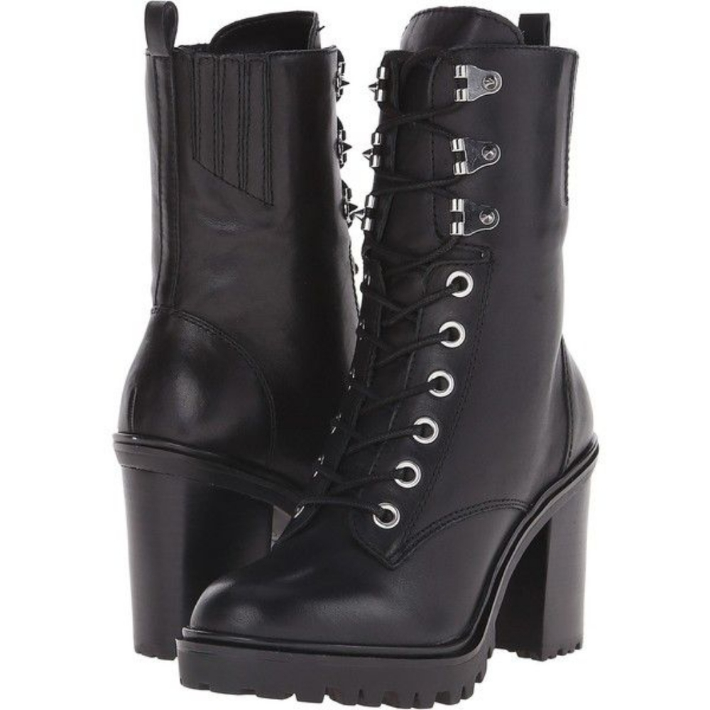 GUESS Black combat boots